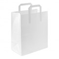 WHITE PAPER CARRIER BAG SMALL 7X10X8INAlternative Image1