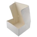 WHITE CAKE BOXES 8 X 8 X 4 INCH 250GSM 410 MICRON - PACK OF 250Alternative Image1