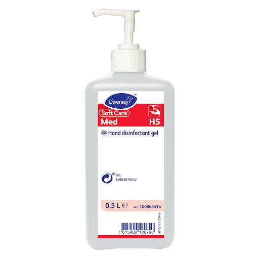 SOFT CARE MED H5 HAND DISINFECTANT 500ML