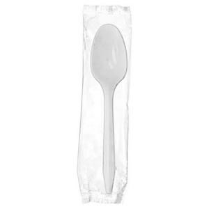 INDIVIDUALLY PACKED 1051 DELUXE WHITE TEASPOON 1X2000