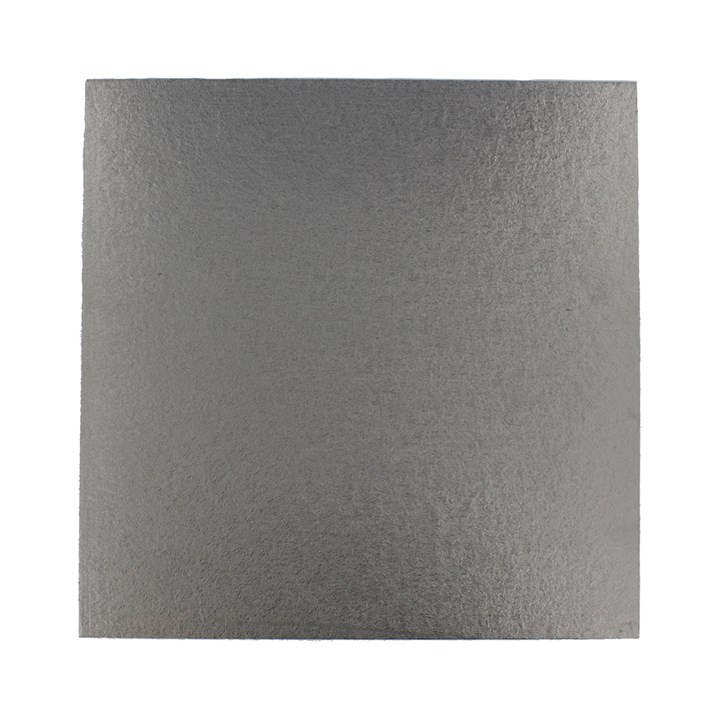 8  INCH SQUARE SINGLE THICK SHRINK CAKE BOARD