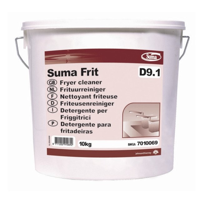 SUMA FRIT D9.1 POWDER FOR FRYER CLEANING 10KG
