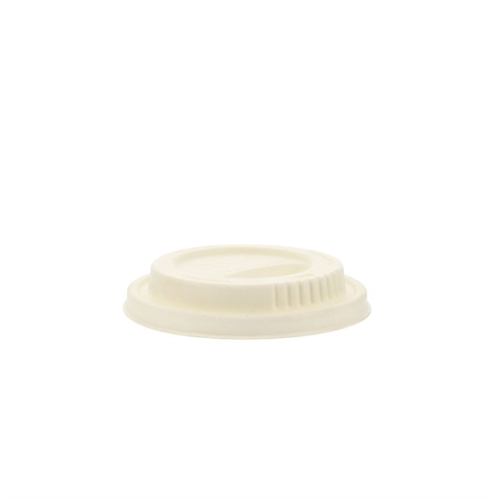 Be Green White Fibre Hot Cup Lid