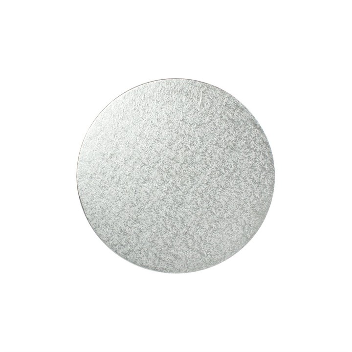 7 INCH SILVER ROUND CAKE CARDS