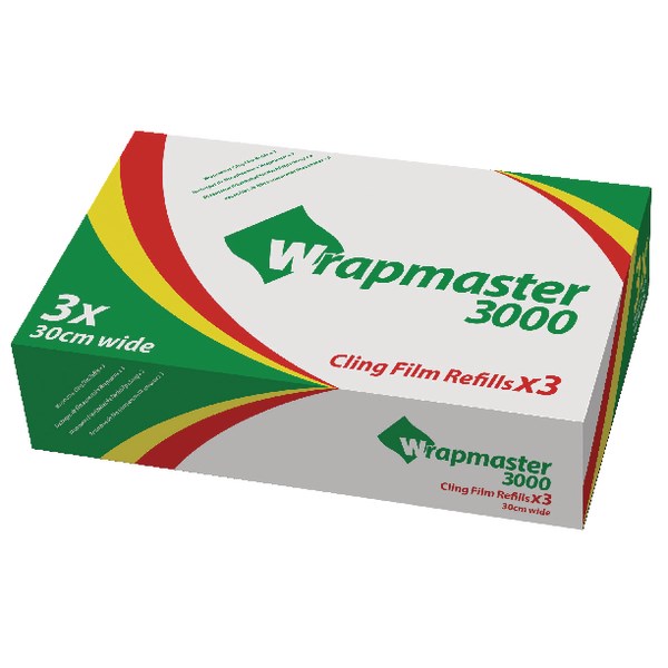 WRAPMASTER 300MM CATERING CLING FILM REFILL FOR WM3000 300M