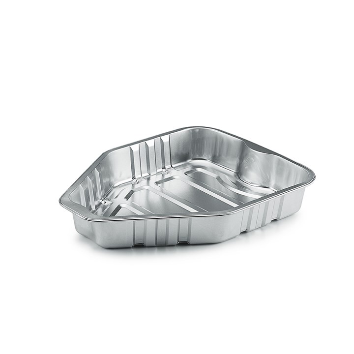 LARGE SMOOTHWALL CHICKEN TRAY 270x190x45MM 1550ML