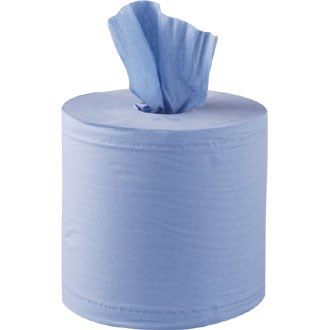 BLUE CENTREFEED ROLL 2PLY