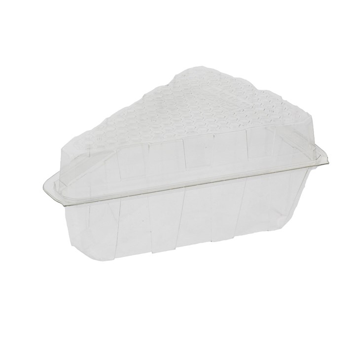 CAKE SLICE CONTAINER 150mm X  80mm DEEP