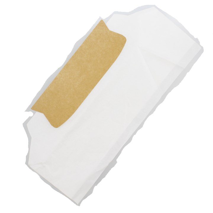 BROWN KRAFT BAGUETTE TRAY WITH PAPER
