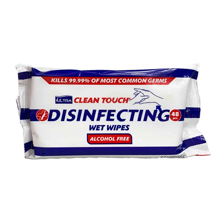 ULTRA CLEAN WET WIPES FOR DISINFECTION 48 WIPES X 18