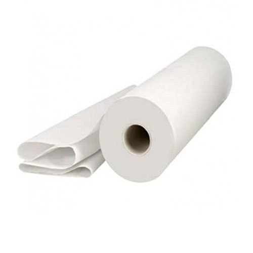 250MM X 50M WHITE 2 PLY COUCH ROLLS (130 SHEETS)