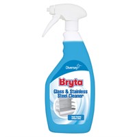 BRYTA GLASS  STAINLESS STEEL CLEANER 750ML