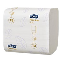 Tork Soft Folded Toilet Paper T3 Premium 11Cm X 19Cm