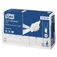 TORK XPRESS SOFT MULTIFOLD HAND TOWELS 2PLY WHITE H2