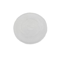 FLAT LID WITH STRAW SLOT - FITS 12, 16 AND 20OZ CUPS