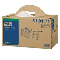TORK CLEANING CLOTH 1 PLY WHITE W7 HANDY BOX SYSTEM