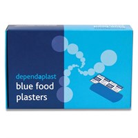 FIRST AID ASSORTED BLUE PLASTERS