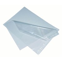 230 X 310MM WITH 50MM SELF SEAL LIP CLEAR POLYTHENE MAILER BAG
