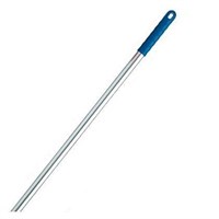 BLUE HANDLE FOR BRUSH MOPS AND SQUEEGEES