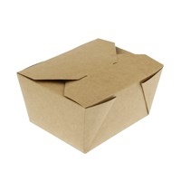 NO 1 LEAF LEAKPROOF BROWN KRAFT FOOD BOXES