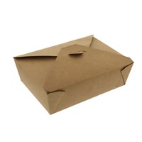 NO 4 LEAF LEAKPROOF BROWN KRAFT FOOD BOXES