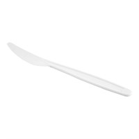 LEAFWARE 6 INCH WHITE COMPOSTABLE KNIVES