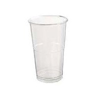 DISPOSABLE PLASTIC HALF PINT GLASSES