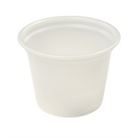 1OZ OLYMPIA PORTION CLEAR CUPS POTS