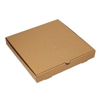 9" PLAIN BROWN KRAFT PIZZA BOXES