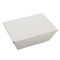 SMALL WHITE NESTED KRAFT FOOD BOX
