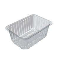 D13/120 PADDED CLEAR FOOD TRAY 239 X 167 X 120MM