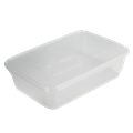 Olympia 500ml plastic container with lid for takeawayAlternative Image3