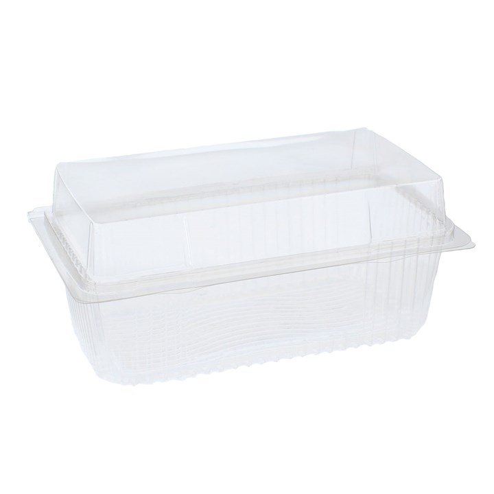 CARROT CAKE PLASTIC CONTAINER 232 X 192 X 81MM