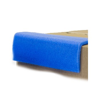 75MM X 75MM BLUE FEATHEREDGE L SECTION 2M LENGTH