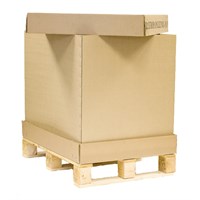 TRAY, CAP & SLEEVE PALLETISED CONTAINERS