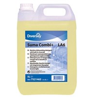 SUMA COMBI LA6 2 IN 1 DETERGENT AND RINSE AID 5 LITRE - PACK OF 2