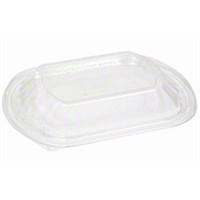 CLEAR 36OZ 1 COMPARTMENT PLASTIC MICROWAVABLE TRAY DOMED LID